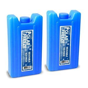 2 Pack Hidden Flask Polar Freeze Ice Pack Travel Smuggle Your Booze 14 fl oz